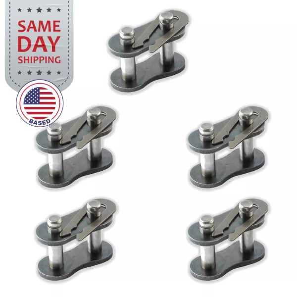 PGN Bearings (5) #40 Roller Chain Connecting Links