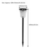 Solar Lawn Lamp LED Landscape Lights Waterproof Solar Pathway Lamp