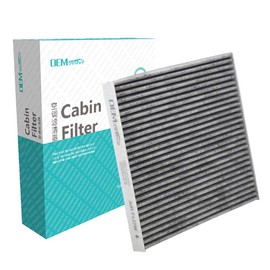 OEMASSIVE Car Pollen Cabin Air Filter Includes Activated Carbon 68223044AA K68223044AA For Chrysler 200 Jeep Cherokee KL 2.4L 2013 2014 2015 2016 2017 2018 2019