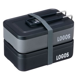LOGOS 88230243 Stacked Female Kit & Metal Case Set, Black, [Female Kit] (Approx.) Width 7.7 x Depth 4.5 x Height 2.2 inches (19.5 x 11.5 x 5.5 cm)