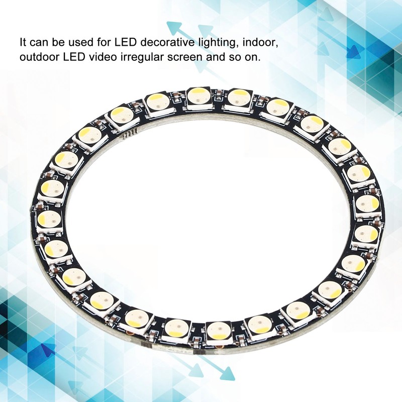 RGB LED Ring Lamp Board 24 Bit SK6812 32 Colors