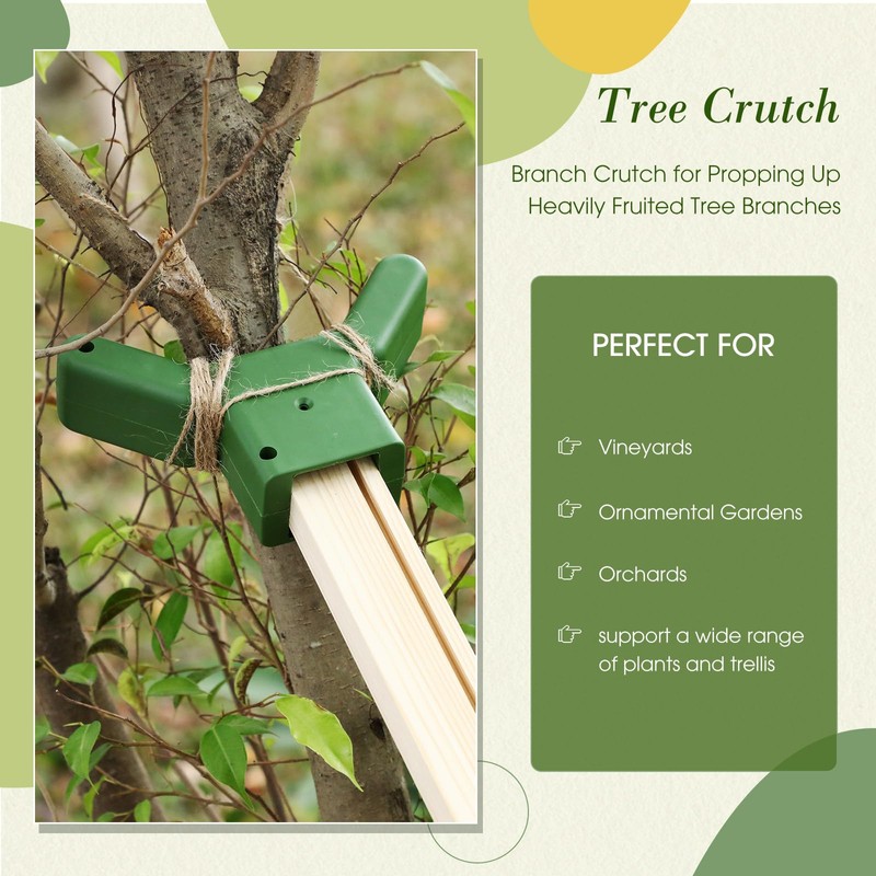 Yungyan 4 Pcs Tree Support, Plastic Fruit Tree Branch Support