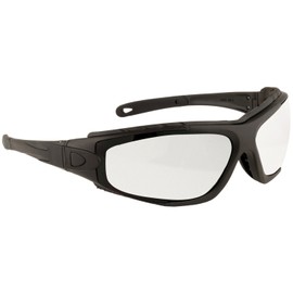 Portwest PW11 Levo 2 in 1 Safety Glasses / Goggles - Clear