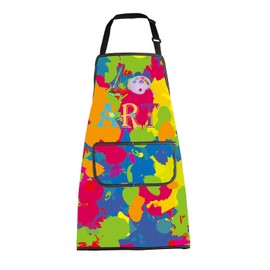 MBMSO Painting Artist Apron with Pockets Artist Painter Gifts Art Lover Gift for Art Teacher Student Painter Apron Waterproof, Love Art Apron-2, Standard