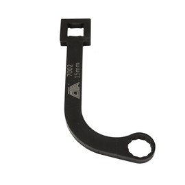 CTA Tools 7002 Turbo Wrench - 15mm, Compatible with Cummins Tools, ISX Cummins Tools, Fits 15mm Turbocharger Bolts on ISB 5.9L and 6.7L Engines, Replacement for factory tool 9866B, 9866A, and 9866