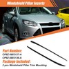 Driver & Passenger Side Windshield Pillar Molding Compatible with Ford