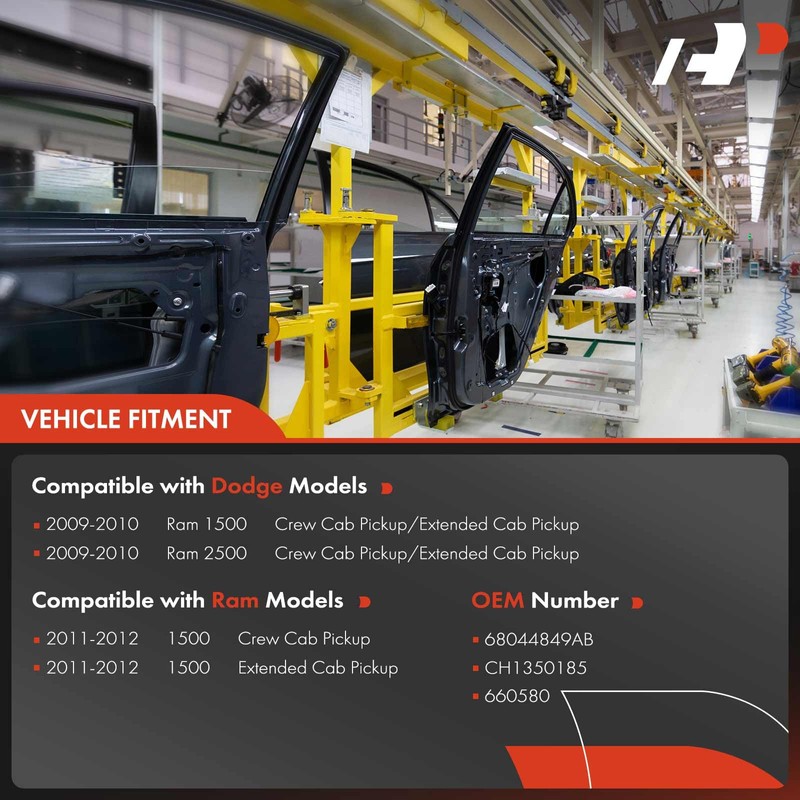 A-Premium Power Window Regulator Front Left Driver Side Compatible with