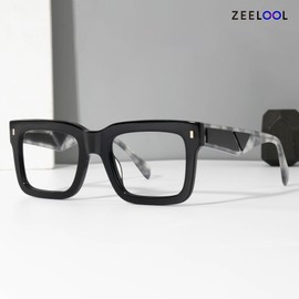 Zeelool Classic Square Blue Light Blocking Glasses for Men Computer Glasses Shirmme ZJGA370364-03 Black