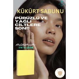 Anatolia Soap 1978 Kükürt Sabunu, Akne ve Siyah Nokta ile Mücadelede Güçlü ve Doğal Çözüm, Cildinizi Arındırın, Temiz, Canlı ve Ferah Cilt 1 Adet.