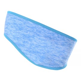Unbranded Winter Fleece Ear Warmers Headband Men Women Cycling Biking Warm Ski Ear Band - Light Blue