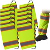 Hercicy Reflective Two Tone Mesh Leg Gaiters High Visibility Polyester