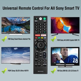 RMF-TX310U Voice Remote Control with Mic Replacement for Sony 4K Smart Bravia TV XBR-55X900F XBR-43X800G XBR-49X800G XBR-49X900F XBR-55A8G XBR-65X800G XBR-55X800G XBR-65X900F XBR-75X800G