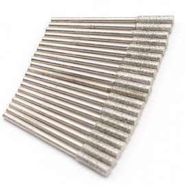 ILOVETOOL Diamond Drill Bits 3mm Stone Carving Bits for Glass Jewelry Rocks Pack of 20Pcs