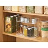 iDesign Cabinet Binz Spice Rack, Clear, 25,75 cm x 11,75