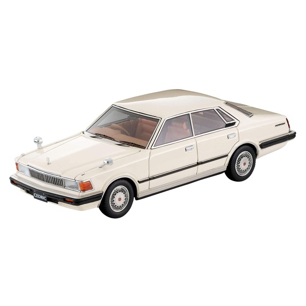 ignition model x TOMYTEC 1/43 T-IG4325 Nissan Cedric HT 280E Bromam White Finished Product