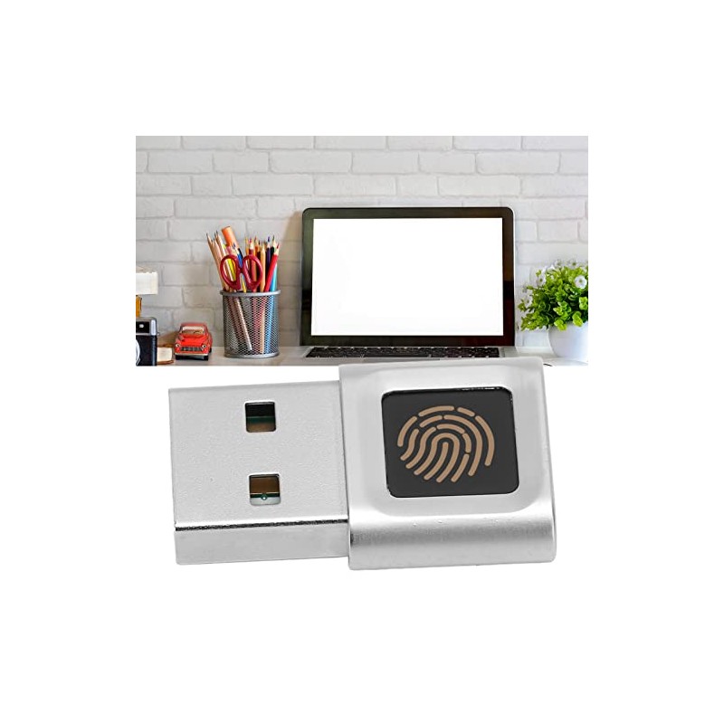 USB Fingerprint Reader,Multi Finger 360 Degrees Touch Fast Matching High