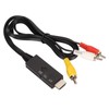 RCA to HD Multimedia Interface Converter Support 720P to 1080P