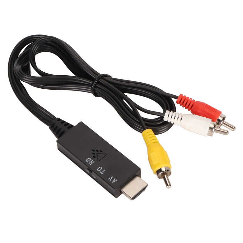 RCA to HD Multimedia Interface Converter Support 720P to 1080P
