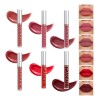 Gloss Labial Mate 6pcs Larga Duración Pigmentación Intensa