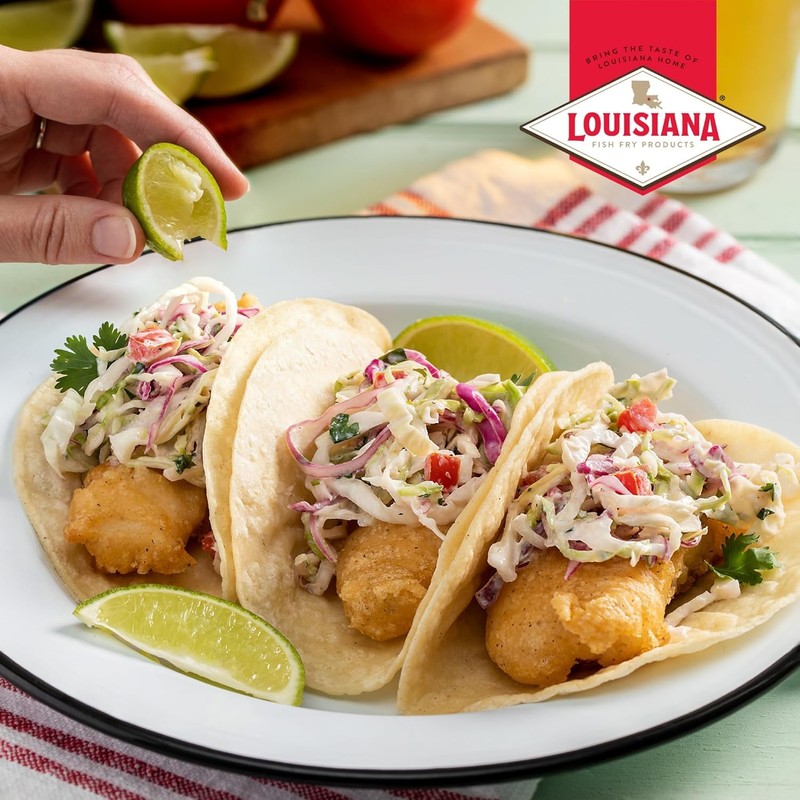 Louisiana Fish Fry Seasoned Beer Batter Mix 8.5 oz (Pack