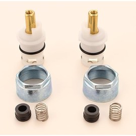 Generic Delta Faucet RP64761 Stem Unit Assembly, Seal and Spring, Bonnet Nut, Chrome- by PlumbUSA