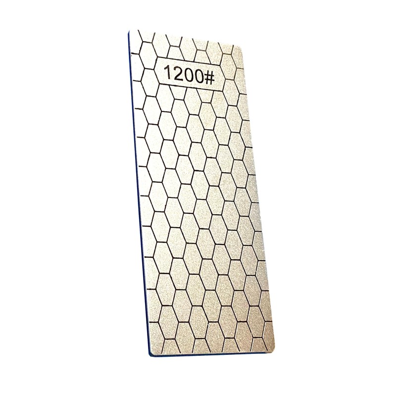 YJZ 4Pcs Diamond Sharpening Stones,Ultra-Thin Single Side Honeycomb Diamond Plate
