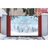Alltten 7x5FT Winter Backdrop Winter Wonderland Backdrop Winter Scene Backdrop