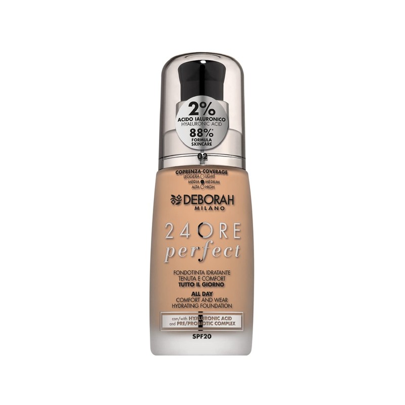 Deborah Milano 24 Hours Perfect Liquid Makeup Set, SPF 20,