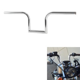 TCMT Chrome 7" Rise Z-Bar 1" Handlebar Bar Fit For Harley Sportster XL 883 1200 Dyna
