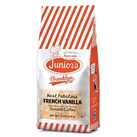 Junior's Most Fabulous Ground Coffee, 12 oz (French Vanilla, 1 bag)