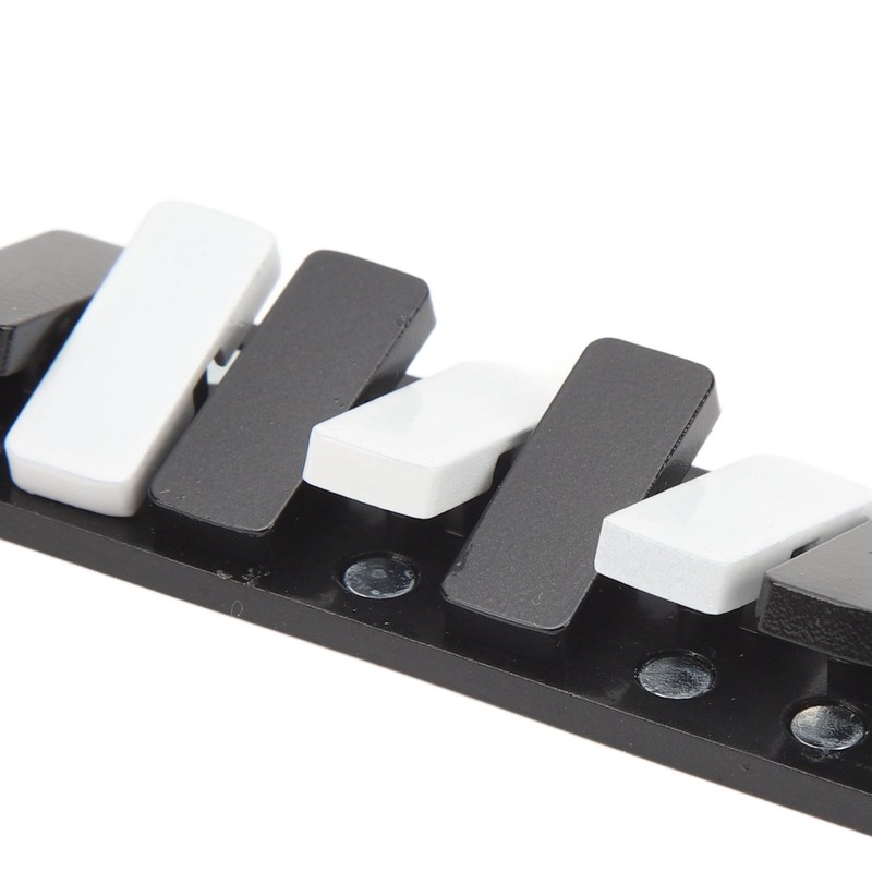 Piano Key Haptic Clicker Toy Zinc Alloy Adult Office Portable