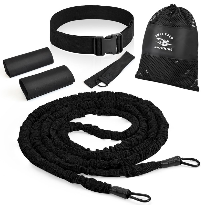 Swimming Belt for Pool 2.5-7.5 m Swimming Trainer with Webbing