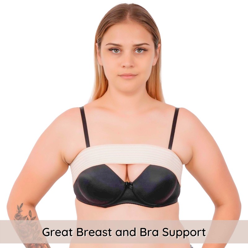 ikido Post Surgery Breast Implant Stabilizer and Compression Band, Breast