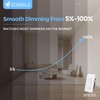 EOSMILE 12 Pack 6 Inch Ultra-Thin LED Recessed Light with