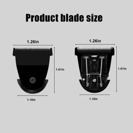 Professional Detachable Hair Clipper Replacement Blades #2111 Blade Compatible with Wahl Mag Trimmers 8841/8143 /8700- Fits Professional Barbers and Stylists