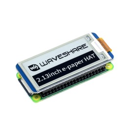 2.13" SPI Electronic Paper Module Starter Set Eink EPaper Display HAT Starter Kit for RasPi RPI Raspberry Pi Zero 2W WH Arduino Raspberry Pi Zero 3B Plus 3 4B 4 Model B 2GB 4GB 8GB Electronic Craft