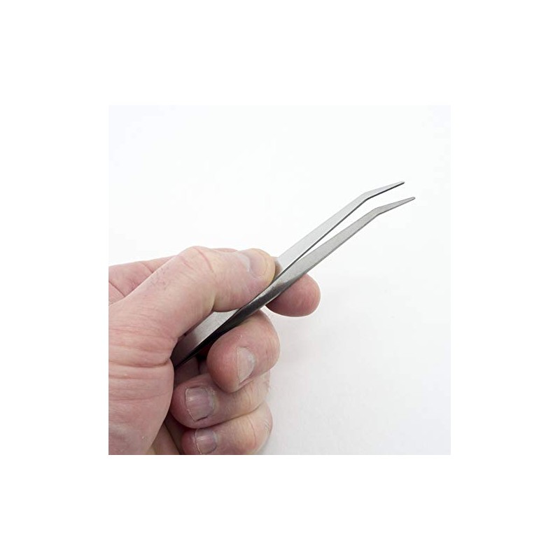 HAND ® Economy Sewing Machine Tweezers 5" Pack of 2