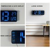 iTOMA Digital Clock, 13" Large Display LED Wall Clock for