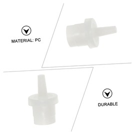 FRCOLOR 50Pcs Eyelash Bottle Plugs Replacement Caps for Lash Extension Tips Durable Convenient Design for Controlled Dispensing for Various Bottles