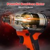 Zistel 20V Cordless Impact Wrench Kit 1/2" 520Nm High Torque