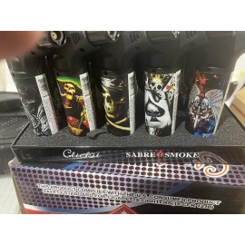 Clickit Click it Butane Torch Lighters Skeleton Designs Sale  Lot of 15