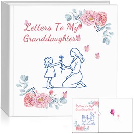 SLZ STORE Letters To My Granddaughter is Diary Book For Girls A Keepsake Journal to Write special Memories, Baby Milestone Journal. A Daily Journal For Women that have become grandmothers