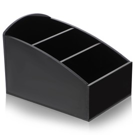 Luxshiny Tea Bags Holder Sugar Bag Organizer For Counter, Tea Bag Organizer Bin With 3 Divided Sections Coffee Station Organizer