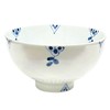 Arita Ware Rice Bowl, Hand Drawn, Cubic Zirconia Kiln, Small