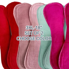 3XL 18" COTTON (SET OF 2) - Color: BLUSH