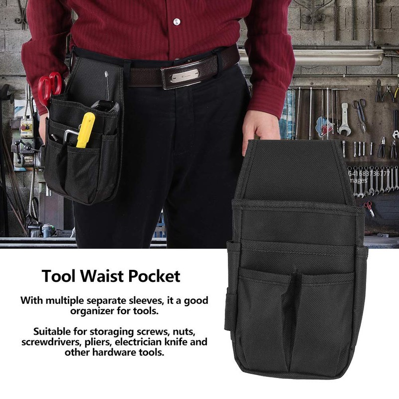 Electrician Tool Waistband, Multiple Pockets, Hardware Tools, Zebra Scanner Holster