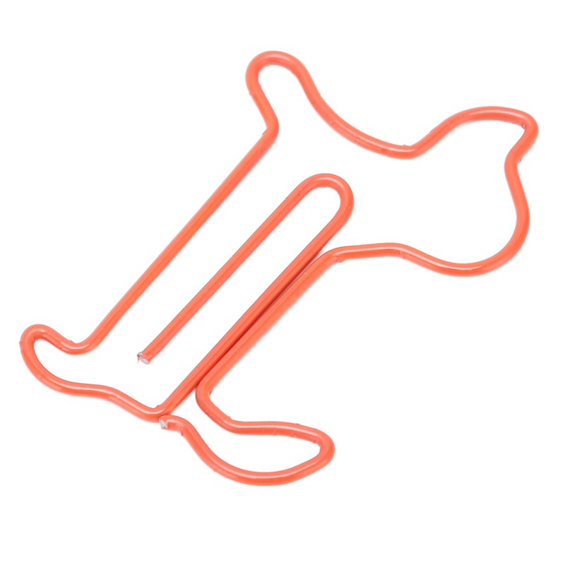 100PCS Paper Clips Cute Cartoon Irregular Shape Paper Clip for