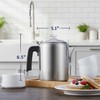 Elite Gourmet EC008 Classic Stovetop Coffee Percolator, Glass Clear Brew