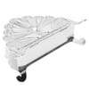 Napkin Holder Classical Metal Peacock Embossed European Style Table Tissue