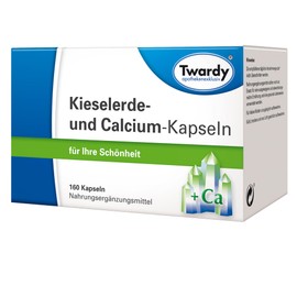 Astrid Twardy Silica & Calcium Capsules - Supports Connective and Support Tissue - 160 Capsules
